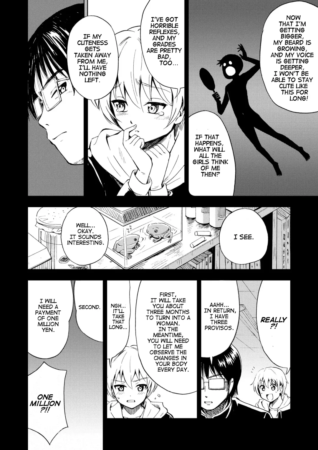 [Yoshida Gorou] Onnanoko ni Naru Kusuri | Feminization Drug Fhentai - Page 6