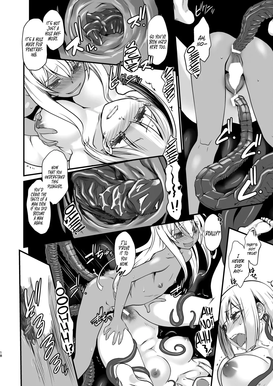 [Ruuen Rouga] Kishi Danchou Jininsu - Nyoshin Henka ni Kusshita Kishi Ch. 3 | The Commander's Resignation Fhentai - Page 17