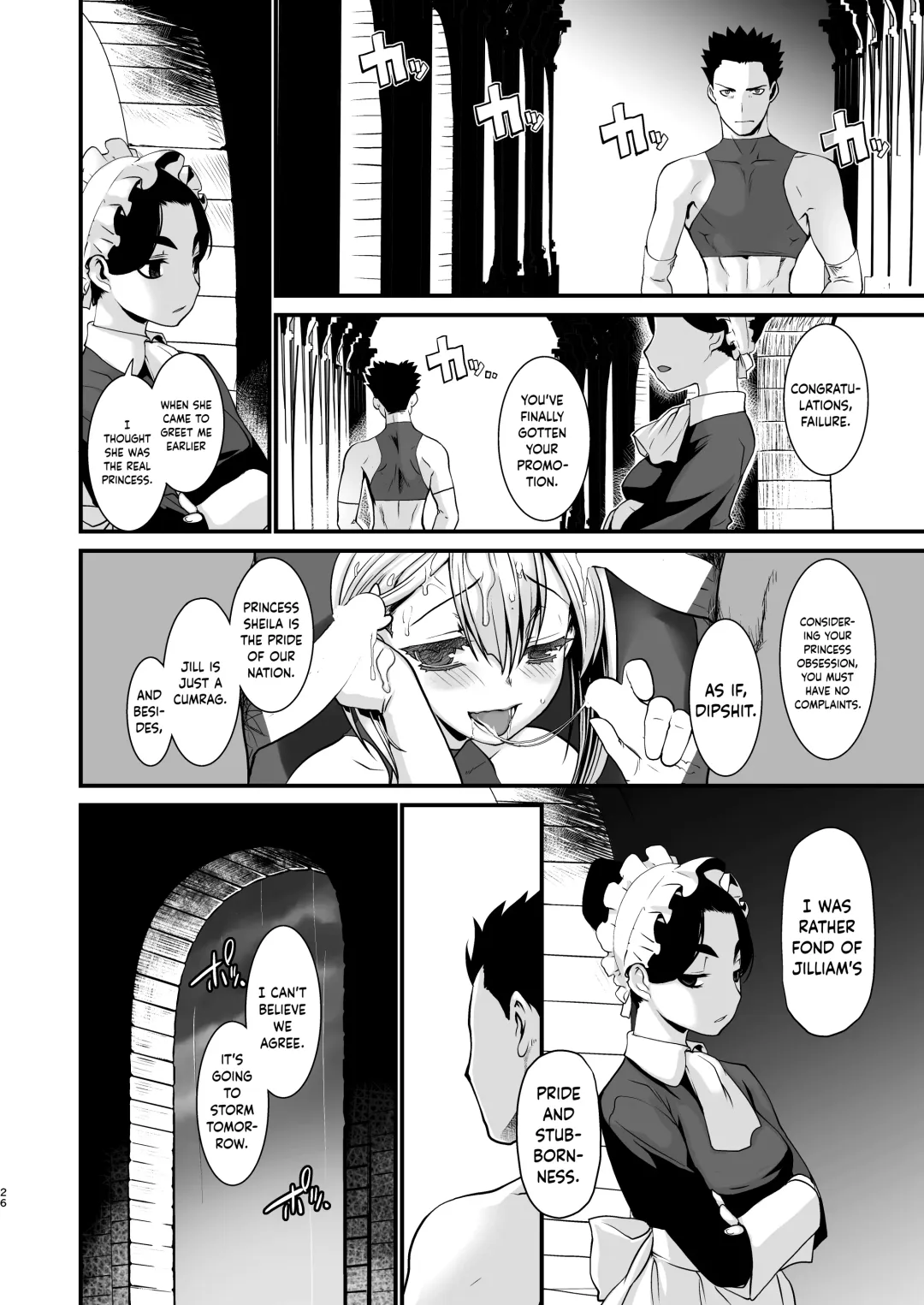 [Ruuen Rouga] Kishi Danchou Jininsu - Nyoshin Henka ni Kusshita Kishi Ch. 3 | The Commander's Resignation Fhentai - Page 25