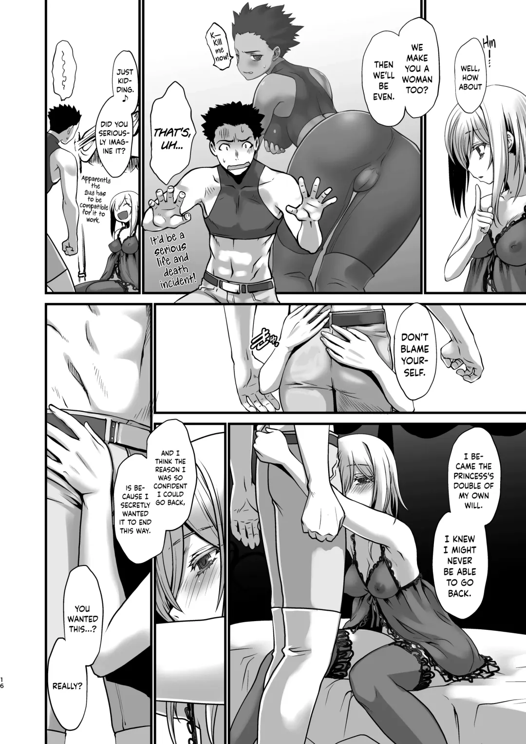 [Ruuen Rouga] Kishi Danchou Kairakusu Kakute Kishi Danchou Hime Kishi To Naru Ch. 4 | Thus the Knight Commander becomes the Princess Knight Fhentai - Page 15