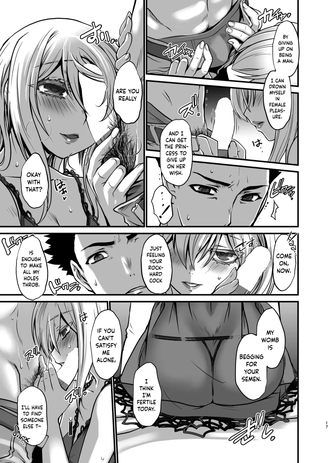 [Ruuen Rouga] Kishi Danchou Kairakusu Kakute Kishi Danchou Hime Kishi To Naru Ch. 4 | Thus the Knight Commander becomes the Princess Knight Fhentai - Page 16