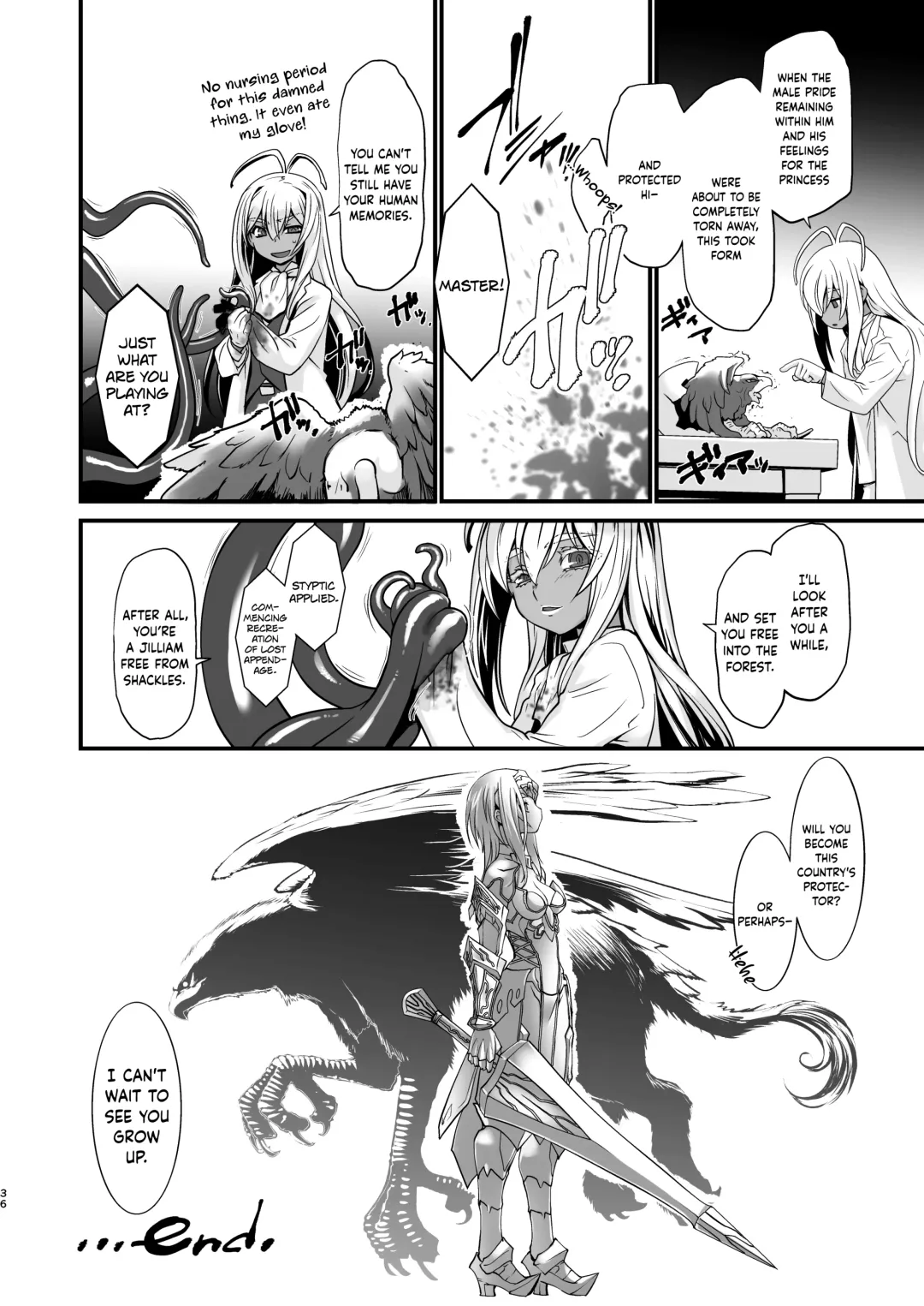 [Ruuen Rouga] Kishi Danchou Kairakusu Kakute Kishi Danchou Hime Kishi To Naru Ch. 4 | Thus the Knight Commander becomes the Princess Knight Fhentai - Page 35
