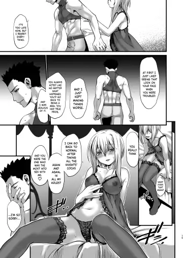 [Ruuen Rouga] Kishi Danchou Kairakusu Kakute Kishi Danchou Hime Kishi To Naru Ch. 4 | Thus the Knight Commander becomes the Princess Knight Fhentai - Page 14