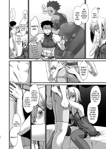 [Ruuen Rouga] Kishi Danchou Kairakusu Kakute Kishi Danchou Hime Kishi To Naru Ch. 4 | Thus the Knight Commander becomes the Princess Knight Fhentai - Page 15