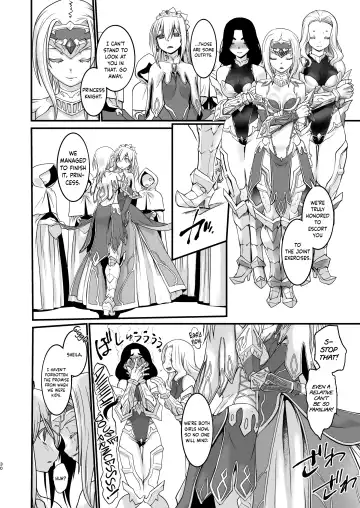 [Ruuen Rouga] Kishi Danchou Kairakusu Kakute Kishi Danchou Hime Kishi To Naru Ch. 4 | Thus the Knight Commander becomes the Princess Knight Fhentai - Page 29