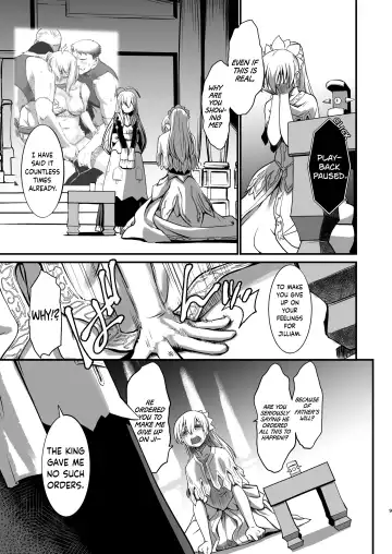 [Ruuen Rouga] Kishi Danchou Kairakusu Kakute Kishi Danchou Hime Kishi To Naru Ch. 4 | Thus the Knight Commander becomes the Princess Knight Fhentai - Page 8