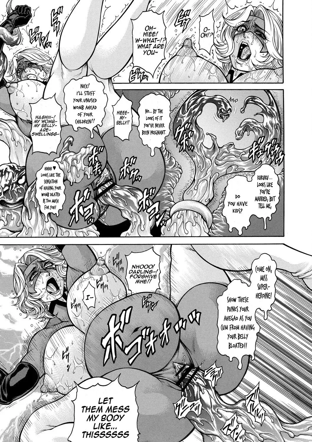 [Hino Toshiyuki] Toraware no Jukujo Heroine - Kyousei Koumon Kakuchou | Captive Mature Heroine - Forced Anal Stretching Fhentai - Page 15