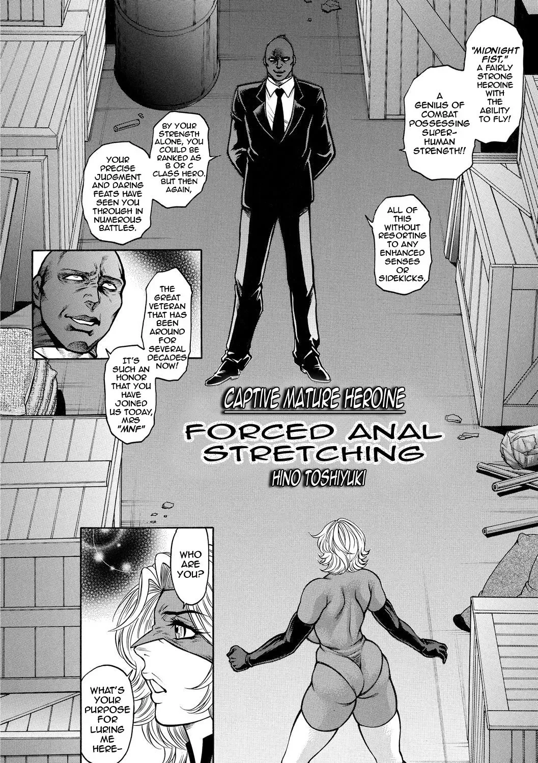 [Hino Toshiyuki] Toraware no Jukujo Heroine - Kyousei Koumon Kakuchou | Captive Mature Heroine - Forced Anal Stretching Fhentai - Page 2