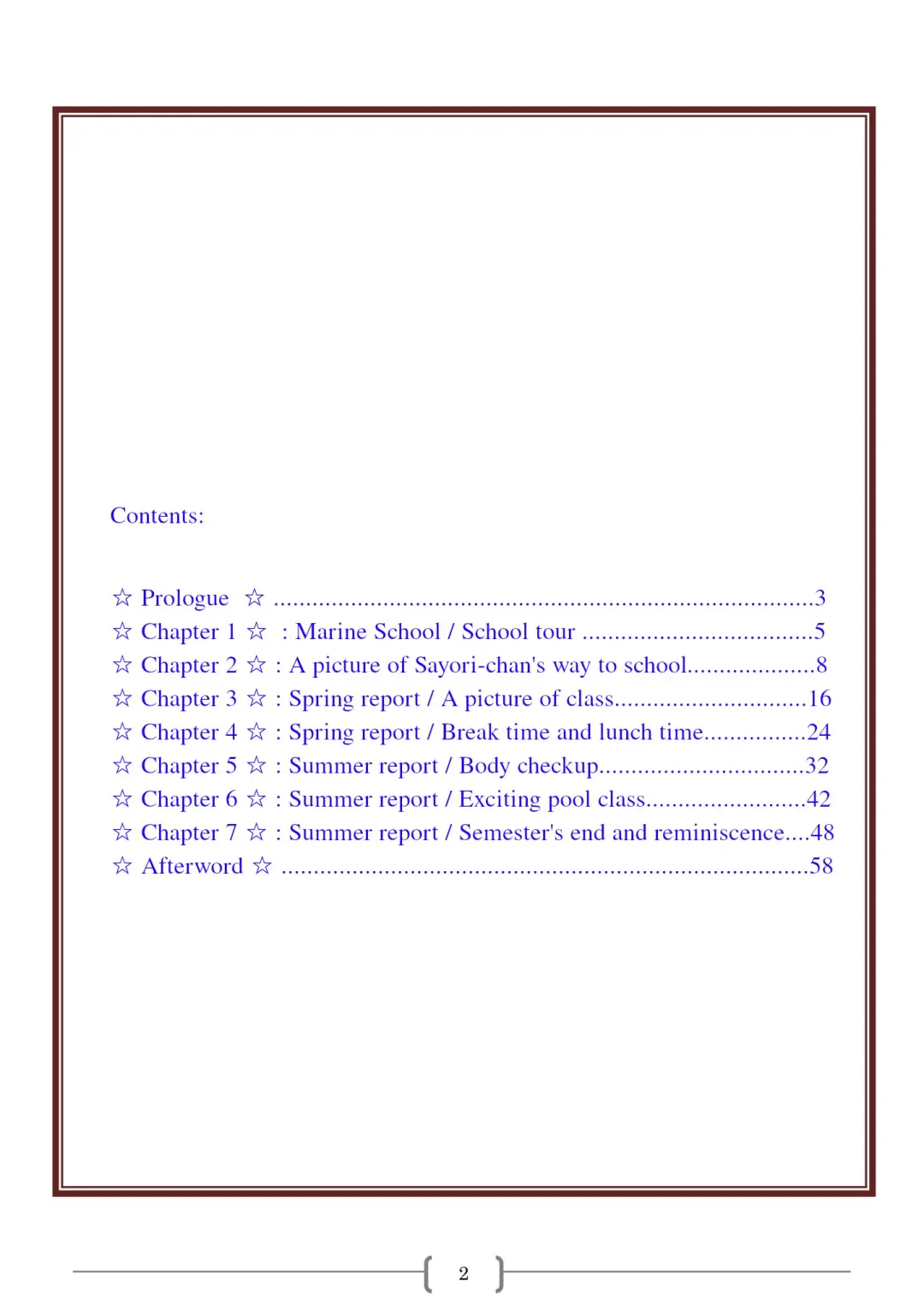 [Sin] Omutsu na △ Gakkou - Sei Marine Gakuen <Zenpen> - Haru to Natsu no Kiroku Fhentai - Page 2