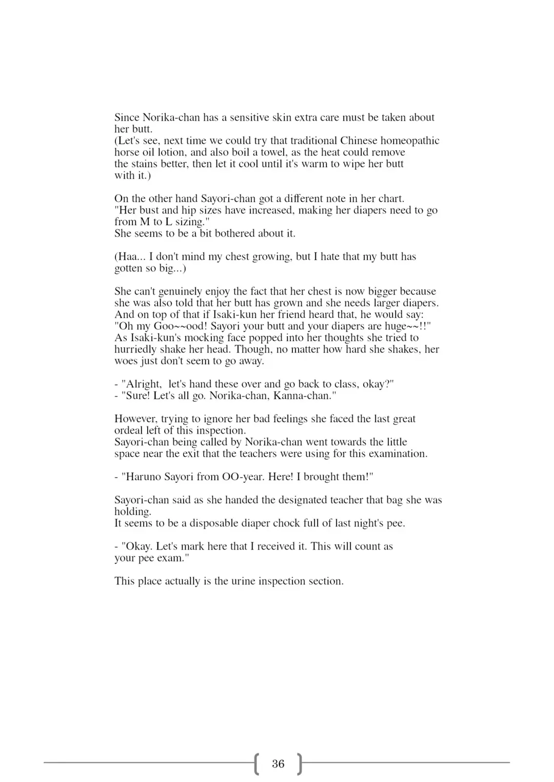 [Sin] Omutsu na △ Gakkou - Sei Marine Gakuen <Zenpen> - Haru to Natsu no Kiroku Fhentai - Page 36