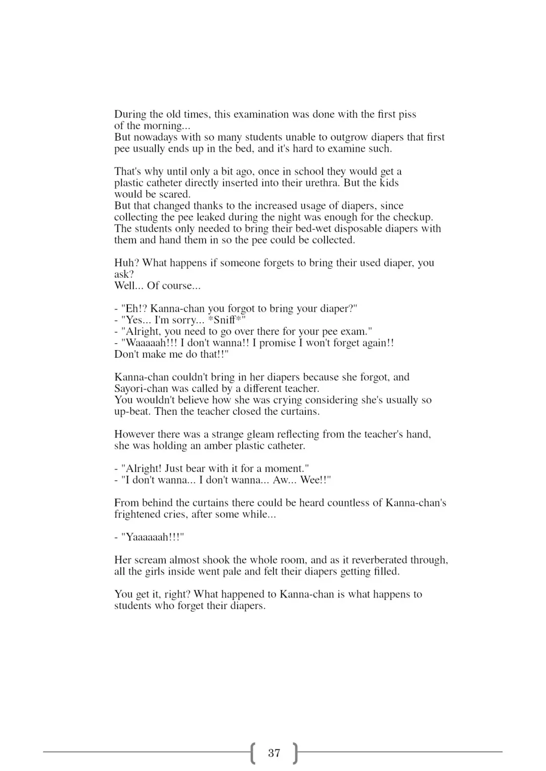 [Sin] Omutsu na △ Gakkou - Sei Marine Gakuen <Zenpen> - Haru to Natsu no Kiroku Fhentai - Page 37