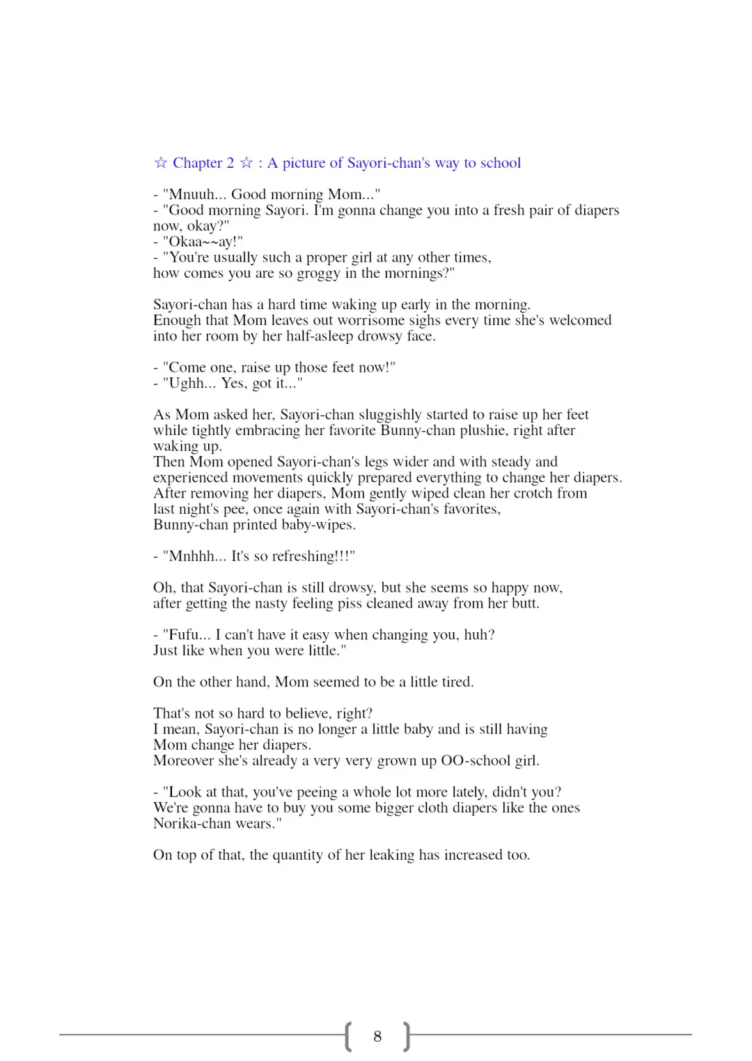 [Sin] Omutsu na △ Gakkou - Sei Marine Gakuen <Zenpen> - Haru to Natsu no Kiroku Fhentai - Page 8