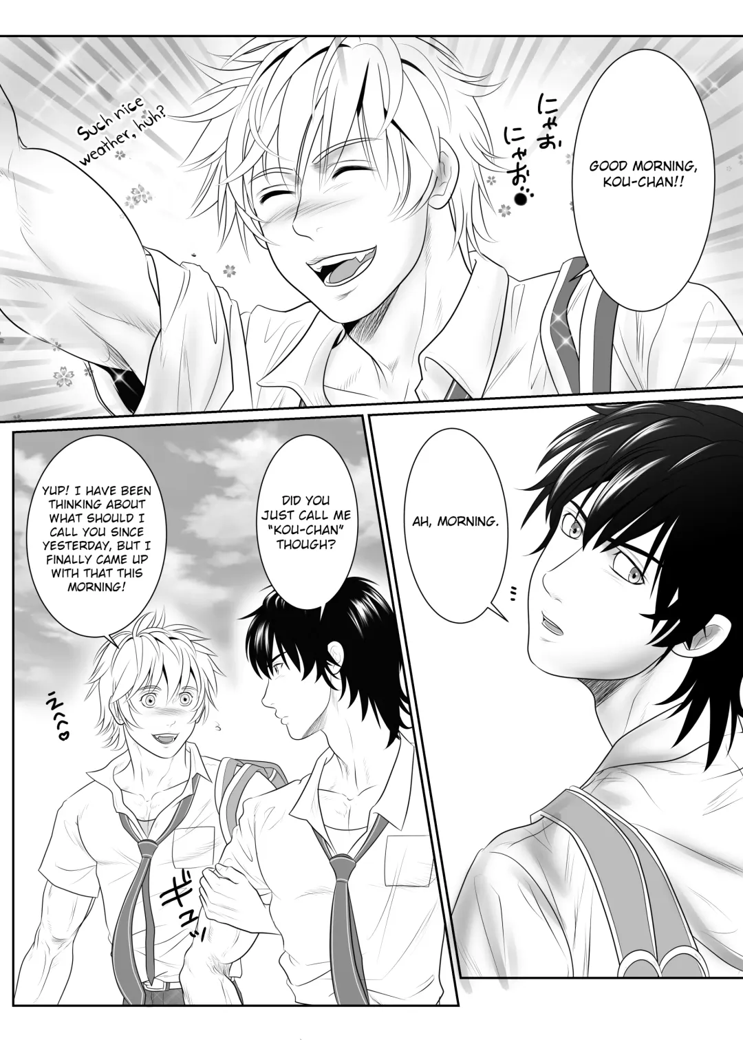 [Keisuke] Splash Contact! Be Positive!! DK Hen Fhentai - Page 4