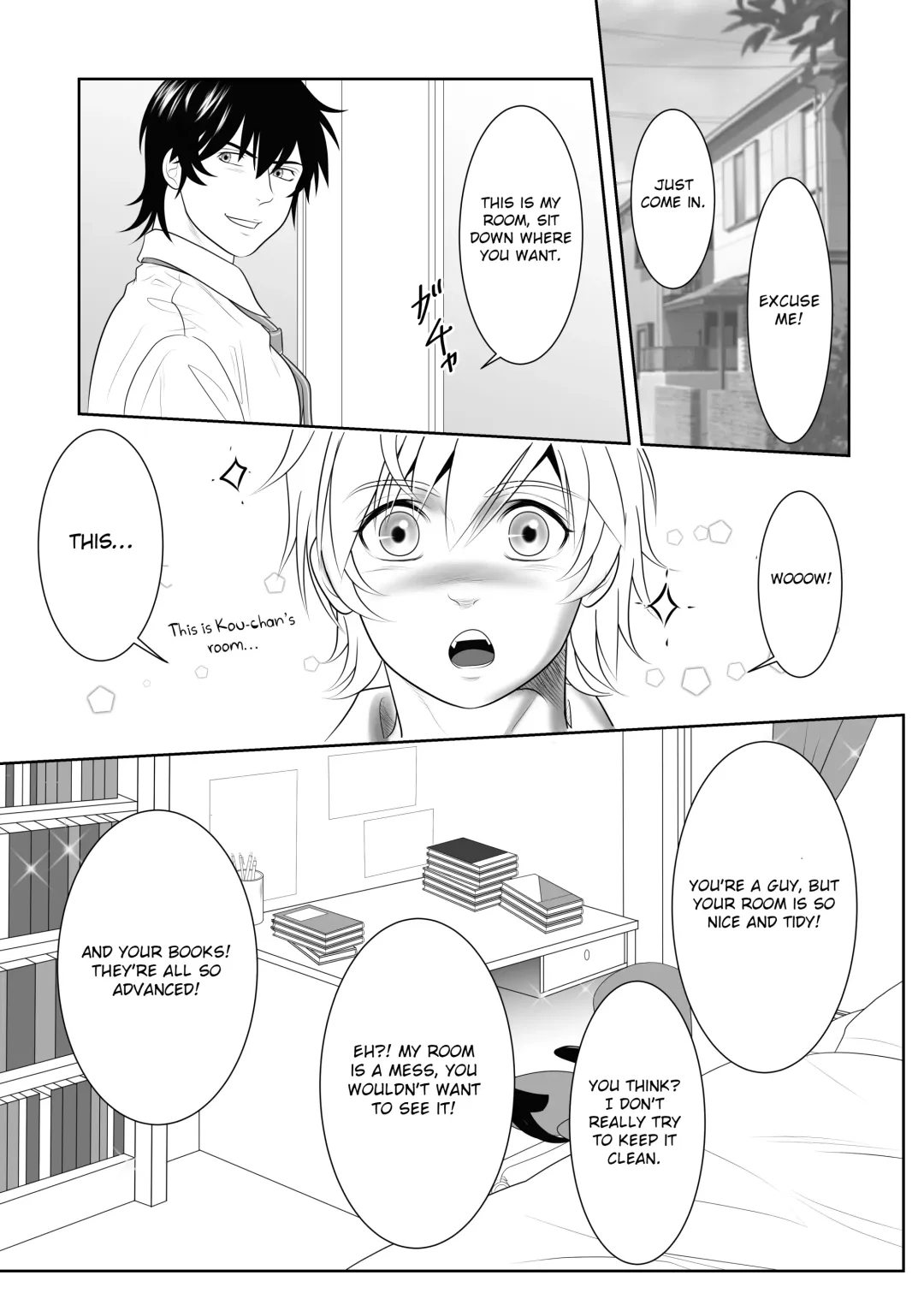 [Keisuke] Splash Contact! Be Positive!! DK Hen Fhentai - Page 7