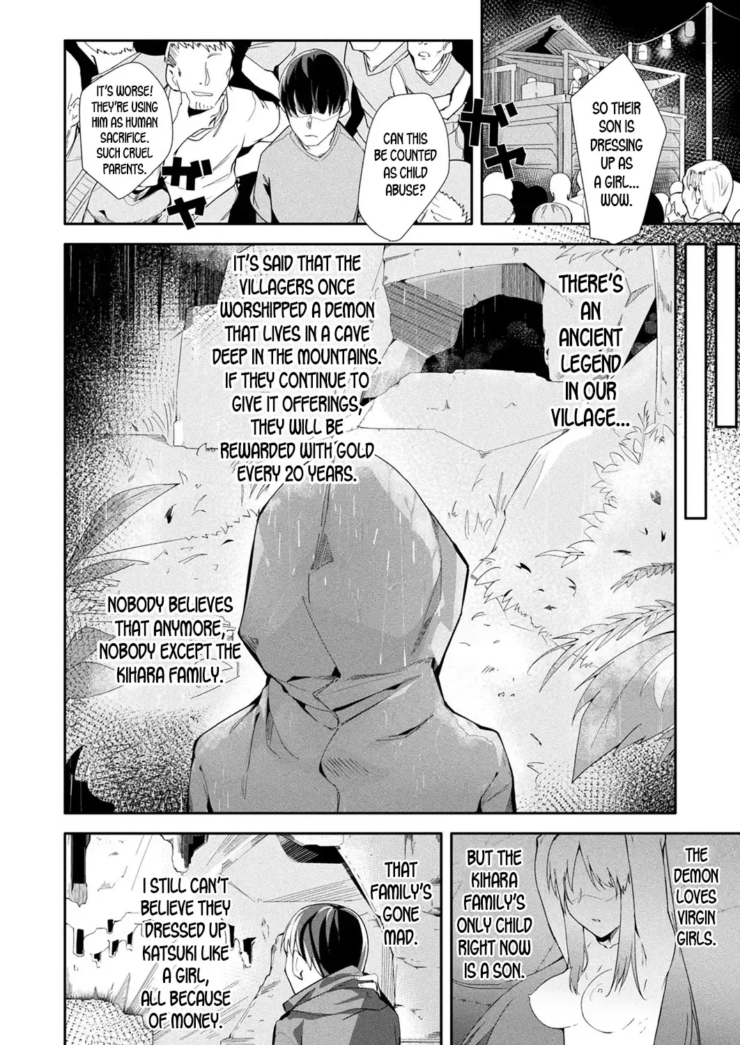 [Uno Ryoku] Nie no Otoko Miko | The Male Shrine Maiden Sacrifice Fhentai - Page 2