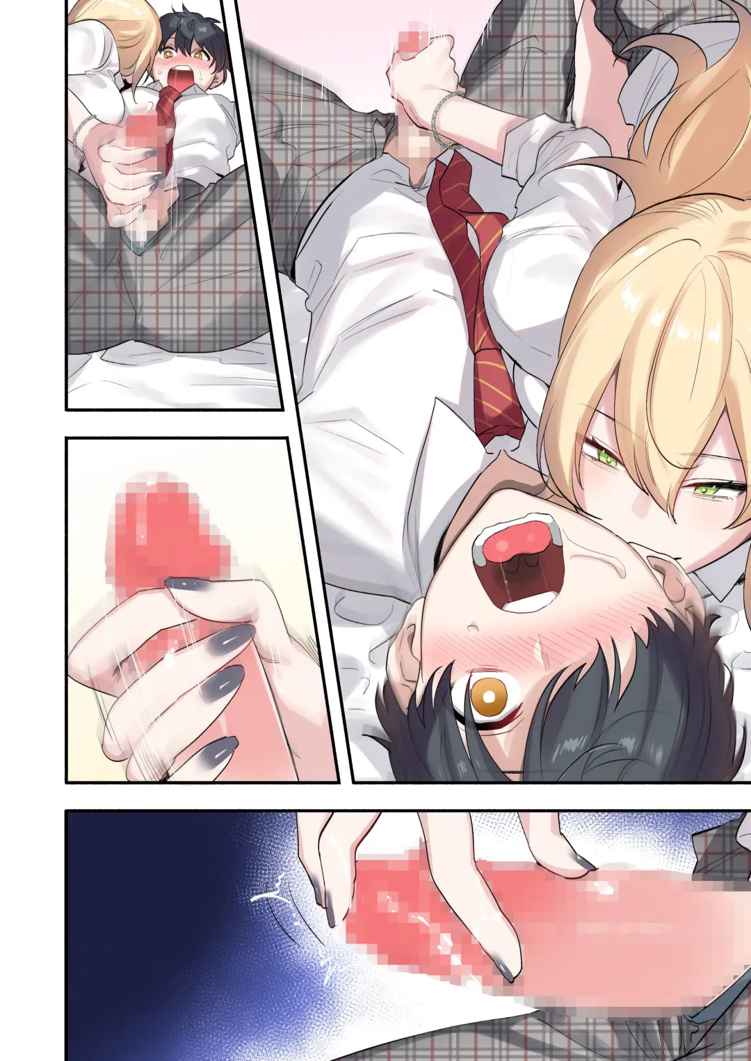 [Oniben Katze] Class de Otoko wa Boku Hitori!? ~Kawaii Anoko-tachi ni Kakomarete~ Fhentai - Page 69