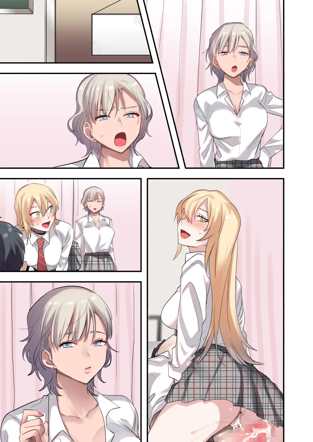 [Oniben Katze] Class de Otoko wa Boku Hitori!? ~Kawaii Anoko-tachi ni Kakomarete~ Fhentai - Page 84