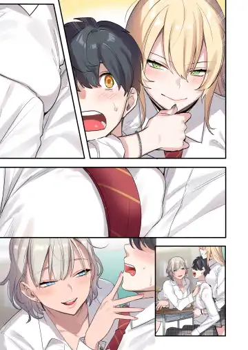 [Oniben Katze] Class de Otoko wa Boku Hitori!? ~Kawaii Anoko-tachi ni Kakomarete~ Fhentai - Page 56