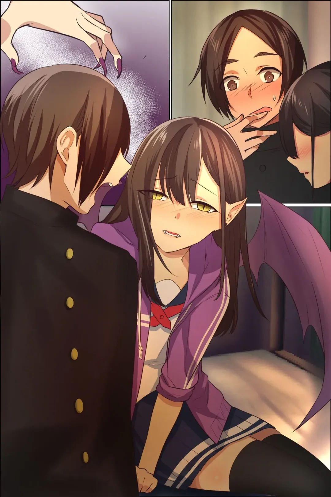 Sukebe ni Kakusei Shita Kanojo to Tsundere Osananajimi ga Ore no Are o Neratteru Fhentai - Page 70