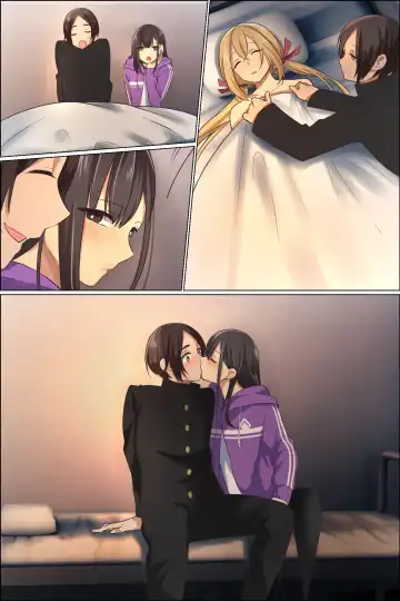 Sukebe ni Kakusei Shita Kanojo to Tsundere Osananajimi ga Ore no Are o Neratteru Fhentai - Page 69