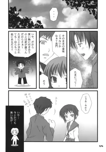 Nagato Yuki no Saihen Fhentai - Page 63
