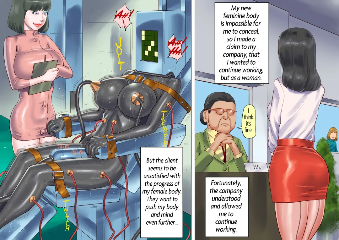 [Papermania] Shemale no Kuni no Alice no Bouken | Shemale Country: Alice's Adventure (decensored) Fhentai - Page 43