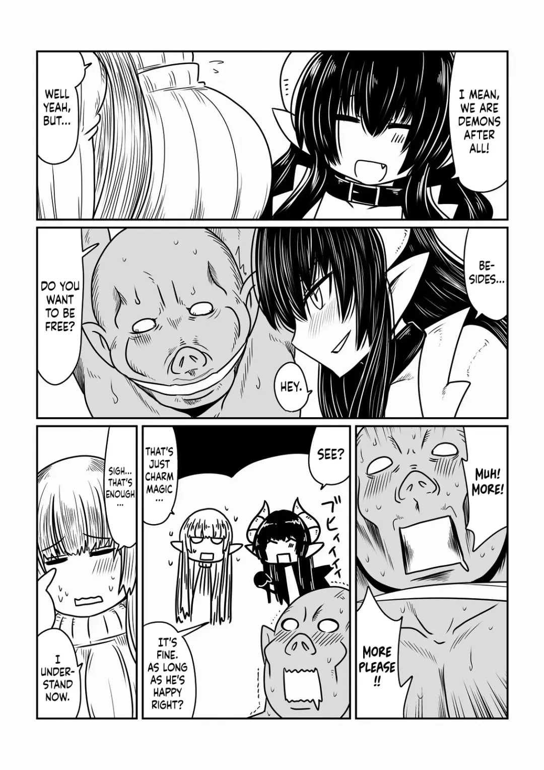 [Hroz] Elf-san to Succubus-san. | An Elf And A Succubus. Fhentai - Page 7