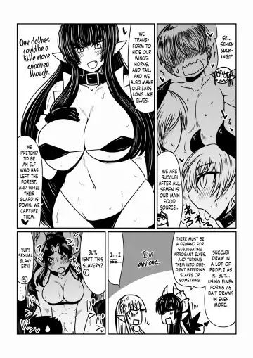 [Hroz] Elf-san to Succubus-san. | An Elf And A Succubus. Fhentai - Page 6