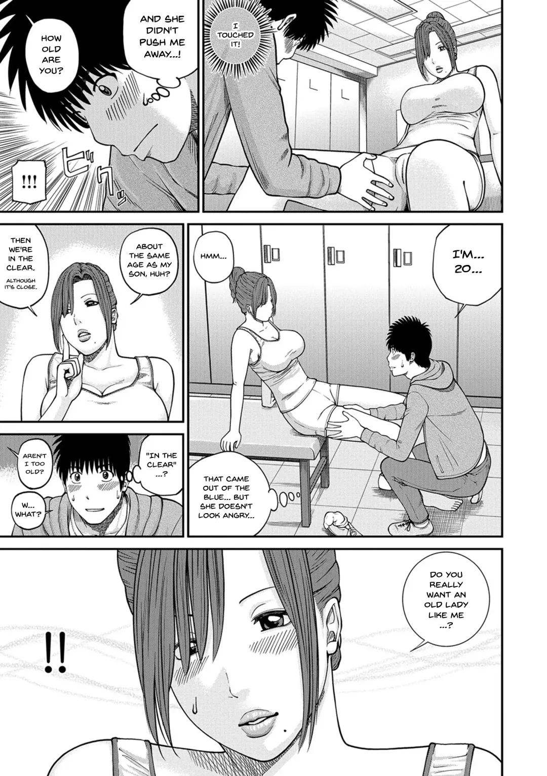 [Kuroki Hidehiko] Momojiri Danchi Mama-san Volley Doukoukai - Mom's Volley Ball | Momojiri District Mature Women's Volleyball Club Fhentai - Page 13