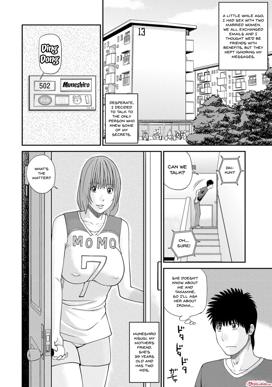 [Kuroki Hidehiko] Momojiri Danchi Mama-san Volley Doukoukai - Mom's Volley Ball | Momojiri District Mature Women's Volleyball Club Fhentai - Page 46