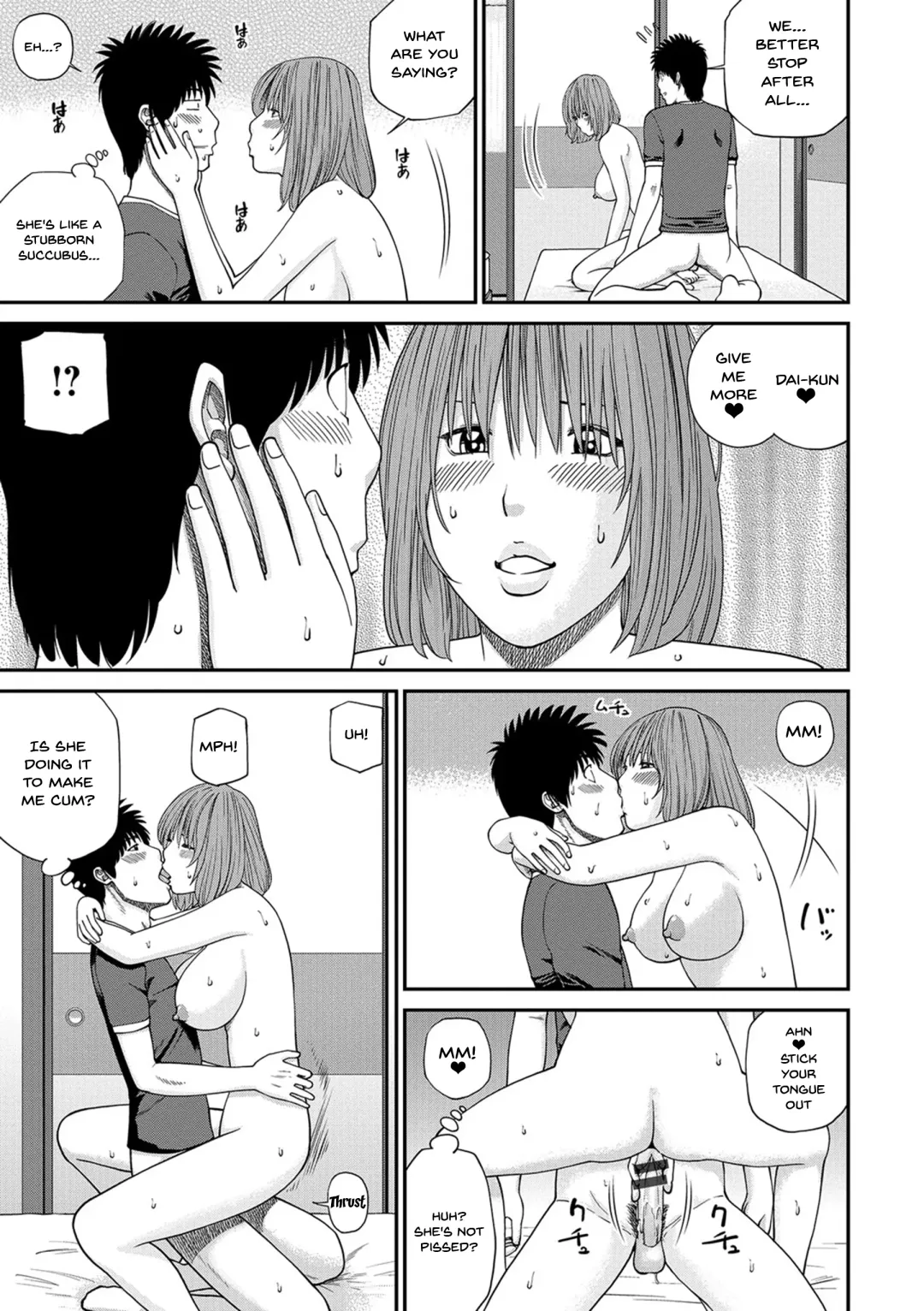 [Kuroki Hidehiko] Momojiri Danchi Mama-san Volley Doukoukai - Mom's Volley Ball | Momojiri District Mature Women's Volleyball Club Fhentai - Page 59