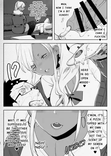 [Aimaitei Umami] Kigen no Warui Kuro Gal Futanari Kanojo ni Karaoke ni Yobidasareta Kekka... Fhentai - Page 20