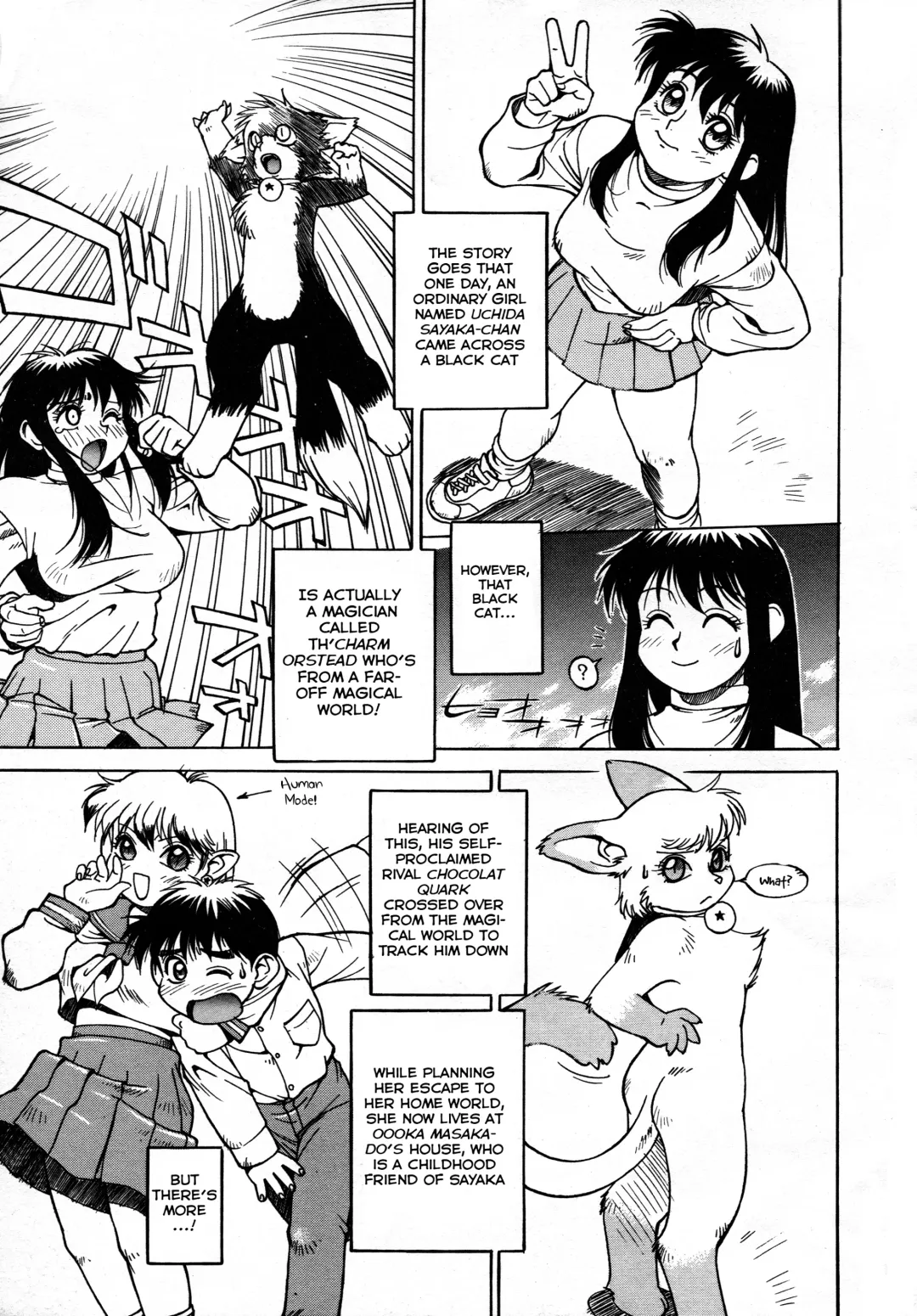 [Trump] Charm the Cat -Body Exchange- Fhentai - Page 1