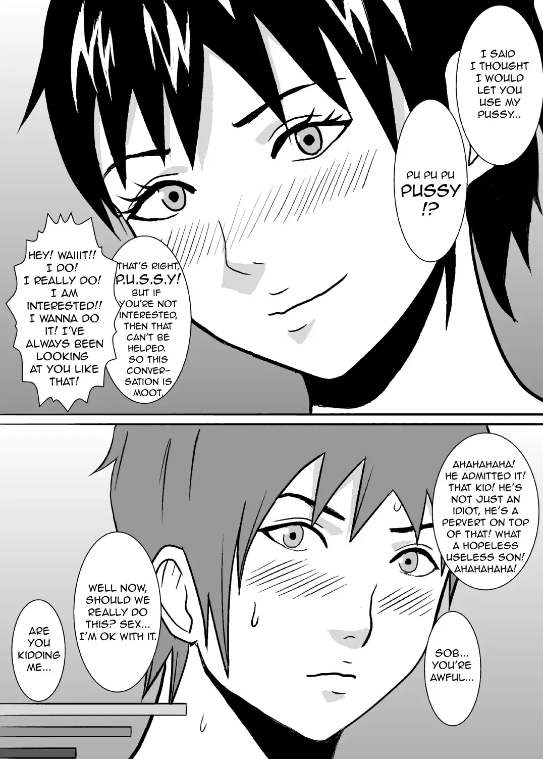 Baka Musuko o Yuuwaku shite mita. | I Tried Seducing my Idiot Son. Fhentai - Page 4