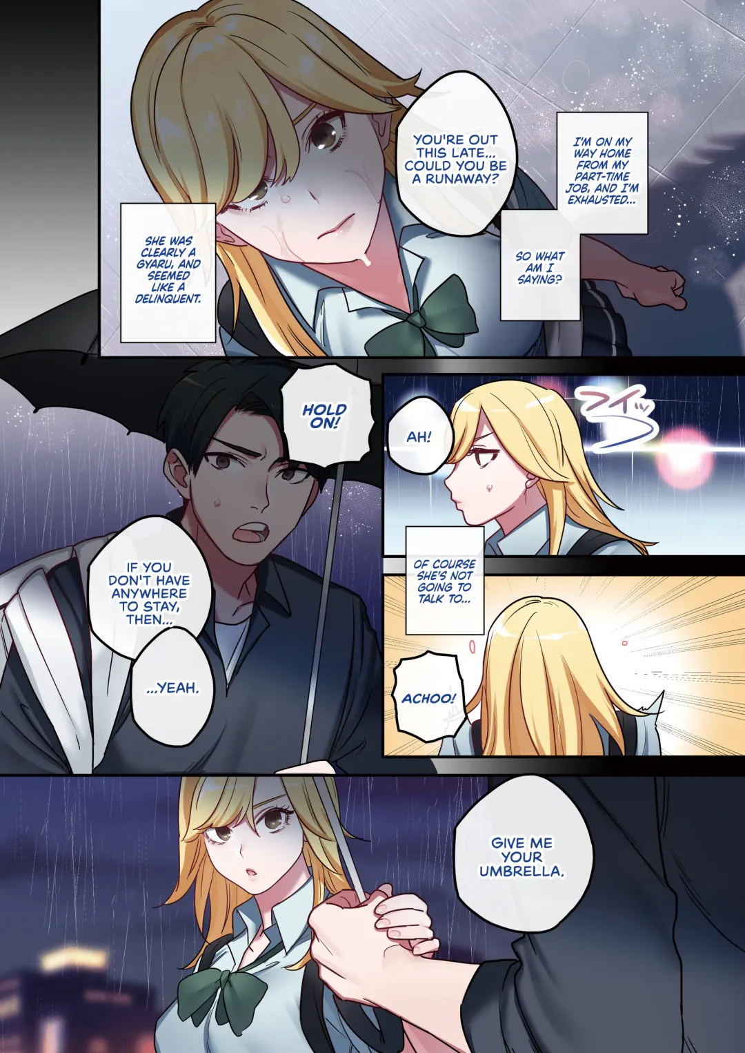 [Oniben Katze] Iede Gyaru ni Nama Nakadashi Shimakutte, Seishori Dousei Hajimemashita | After Relentlessly Cumming Inside a Runaway Gyaru, We Started Living Together as Fuck Buddies Fhentai - Page 5