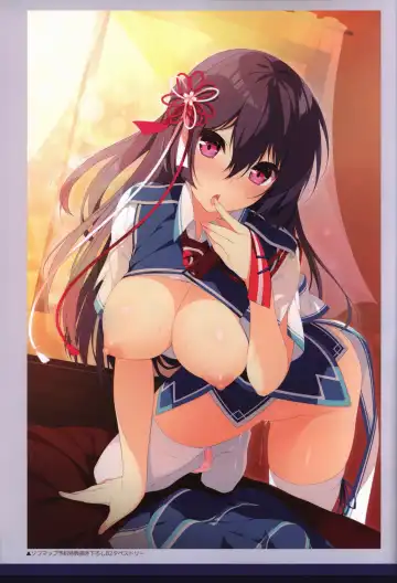 [Moeki Yuuta - Niro - Pira] Kizuna Kirameku Koi Iroha KATANA ART BOOK Fhentai - Page 41