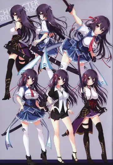 [Moeki Yuuta - Niro - Pira] Kizuna Kirameku Koi Iroha KATANA ART BOOK Fhentai - Page 7