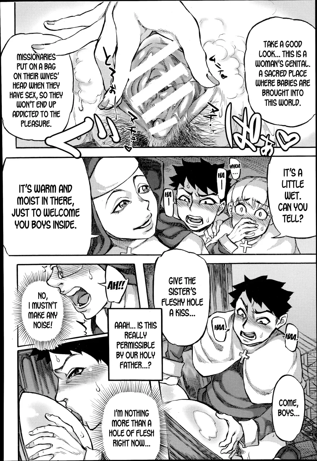 [Ameyama Denshin] Sister no Kabeshiri Zangeshitsu | The Sister's Ass-Wall Confession Booth Fhentai - Page 2