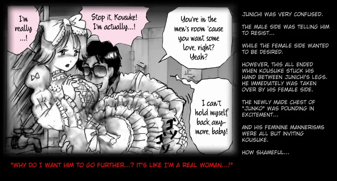 [Milda7] Kyousei Josou Toilet | Forced Cross Dressing Fhentai - Page 14