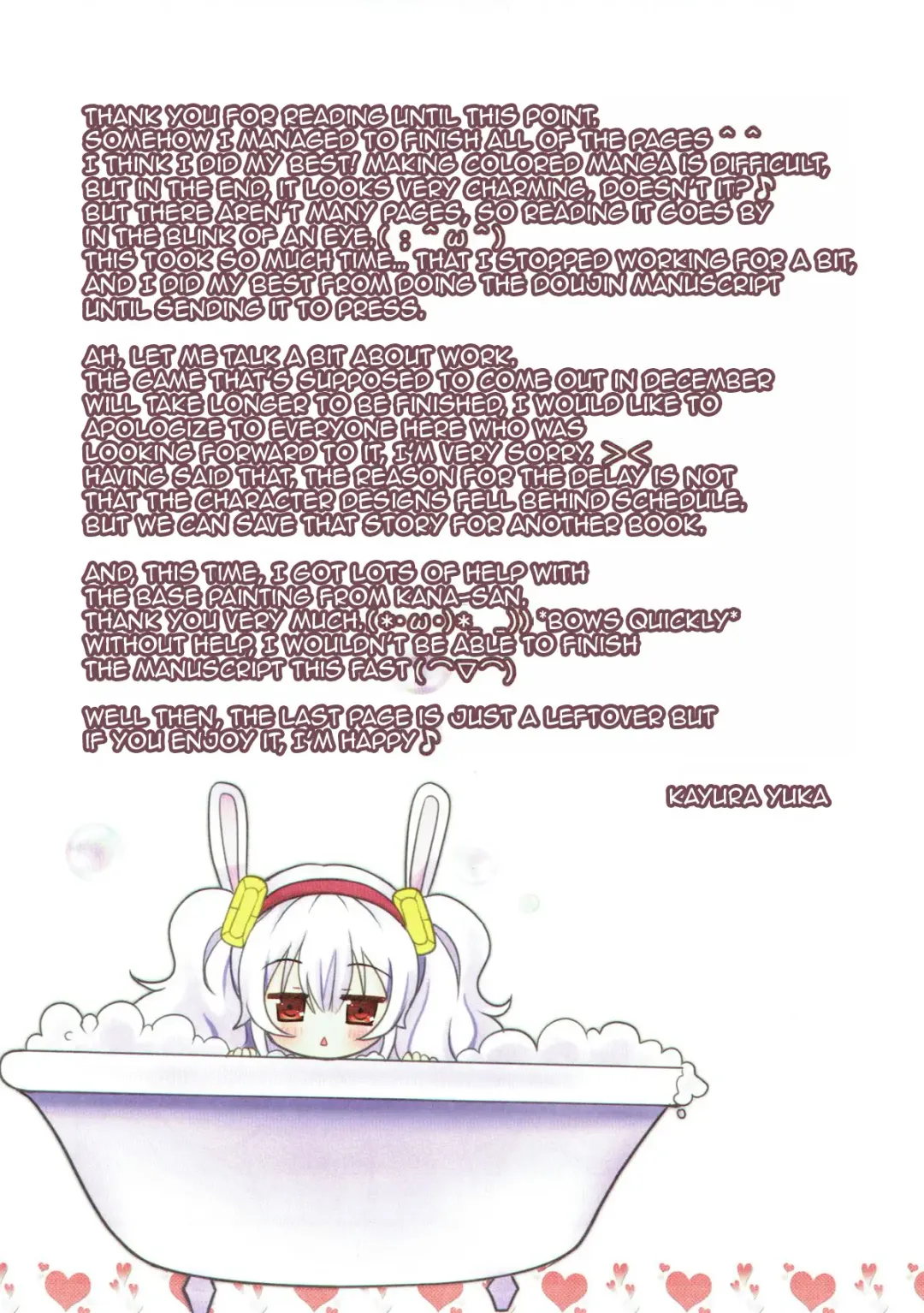 [Kayura Yuka] Ofuro DE Nukkunuku | Snuggling in the bath Fhentai - Page 14