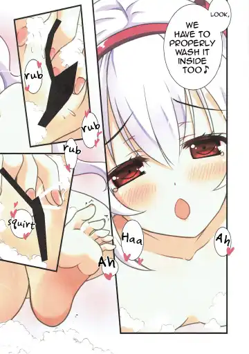 [Kayura Yuka] Ofuro DE Nukkunuku | Snuggling in the bath Fhentai - Page 11