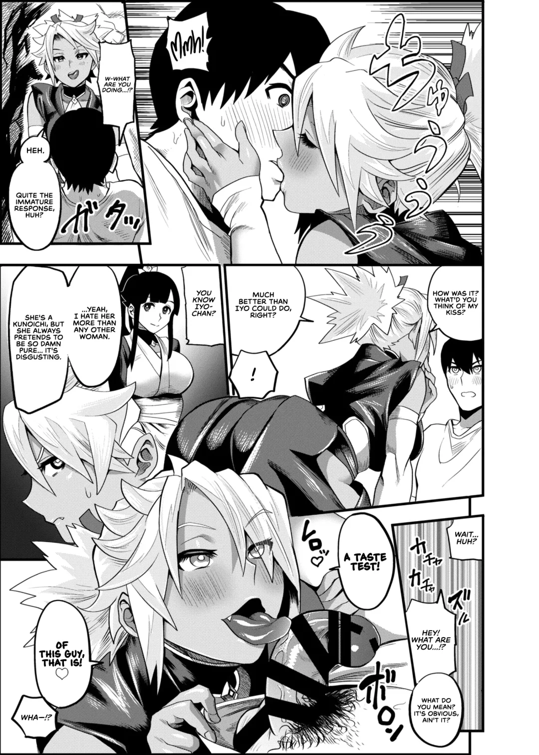 [Ichiren Takushou] Oideyo! Kunoichi no Sato Ni - Onimeshuu Kunoichi Gaga Shuurai no Maki | Come to the Village of the Kunoichi 2 - Attack of Gaga the Onimeshuu Kunoichi Fhentai - Page 10
