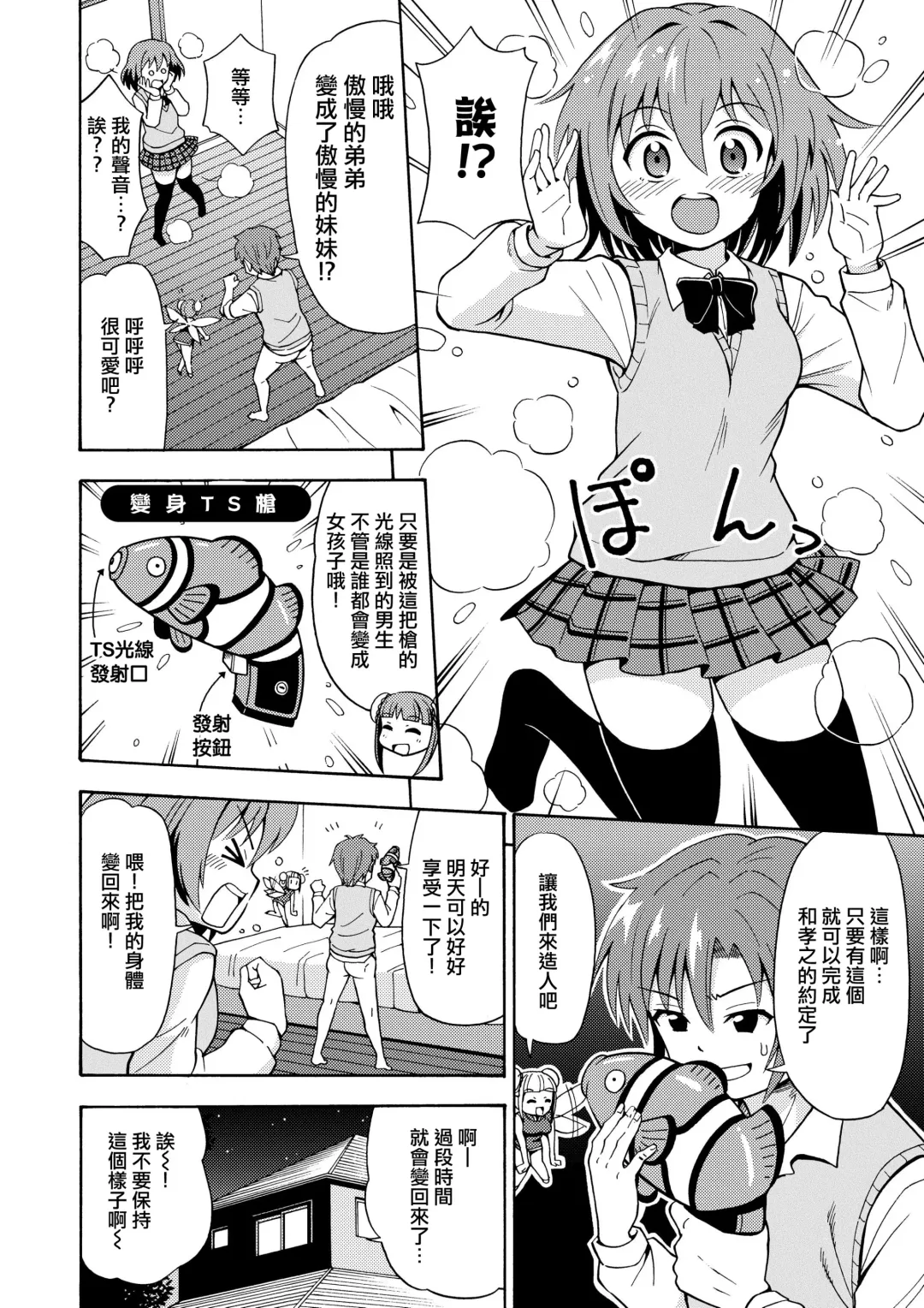 [Yoshida Gorou] Henshin TS Gun Fhentai - Page 6