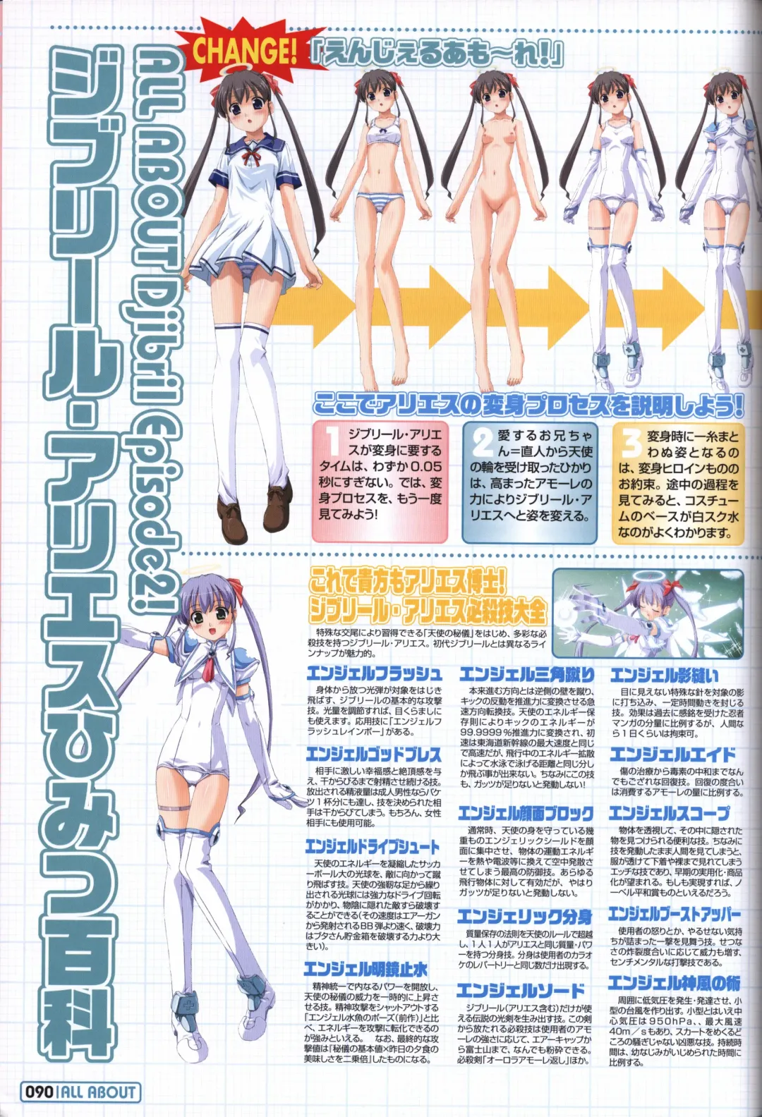 [Kuuchuu Yousai] Makai Tenshi Jibril～EPISODE 2～ official fanbook Fhentai - Page 87