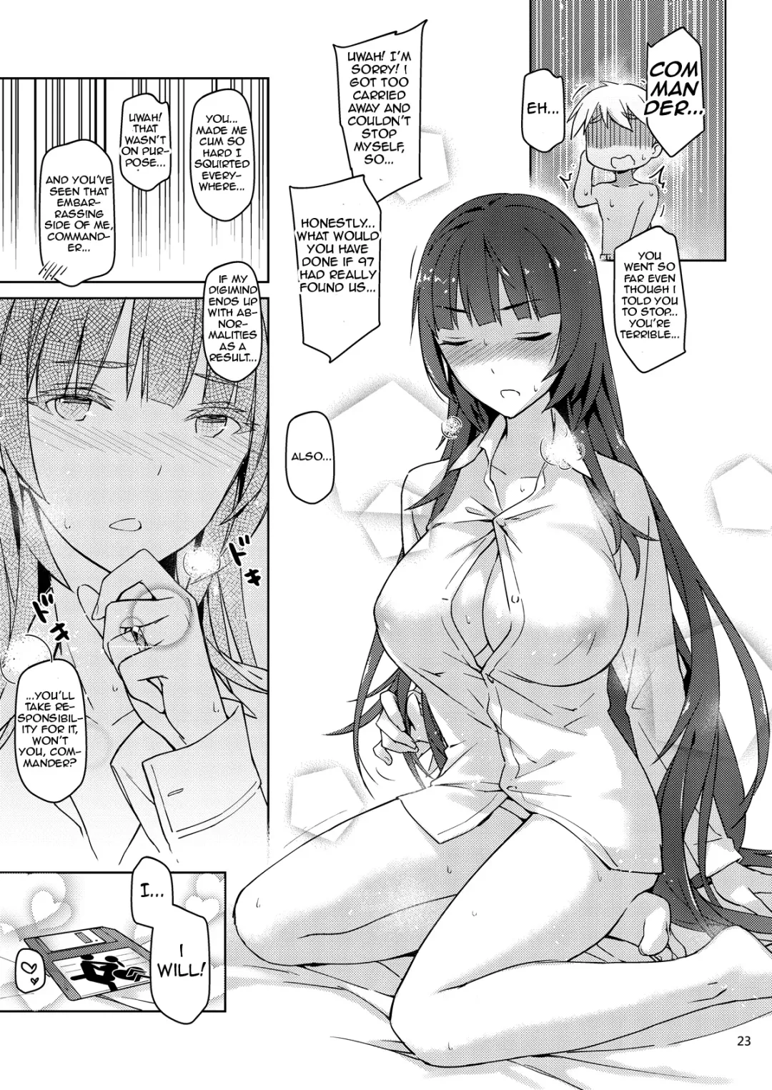 [Zen] Type 95 Estrus Secretary Fhentai - Page 21