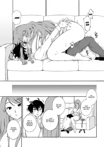 [Mikihime] Otogawa-san to Hasamare Kachou | Otogawa-san and The Manager between Her thighs Fhentai - Page 17