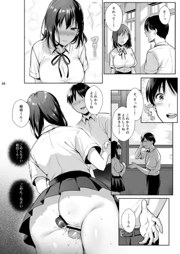 [Ame Arare] Toshoshitsu no Kanojo 2 ~Seiso na Kimi ga Ochiru made~ Fhentai - Page 35