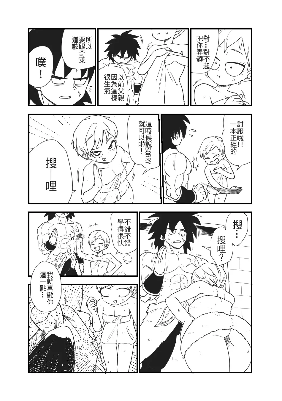 [Leng Wa Guo] 3Q3Q Dragon Ball Super Broly Fan Comic Fhentai - Page 6