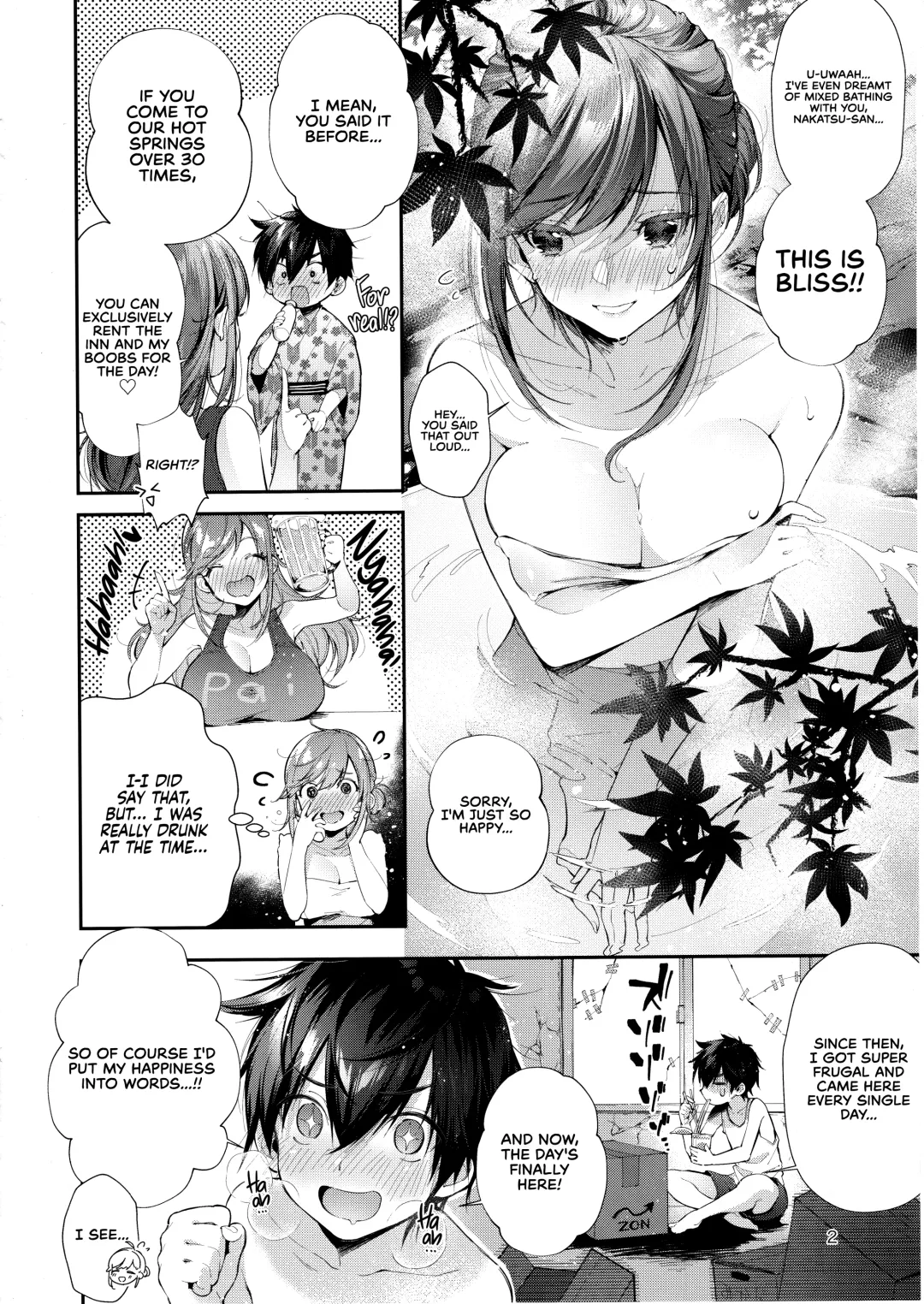 [Suihei Sen] Kashikiri Pai Onsen | Exclusive Boobs Hot Spring Fhentai - Page 5