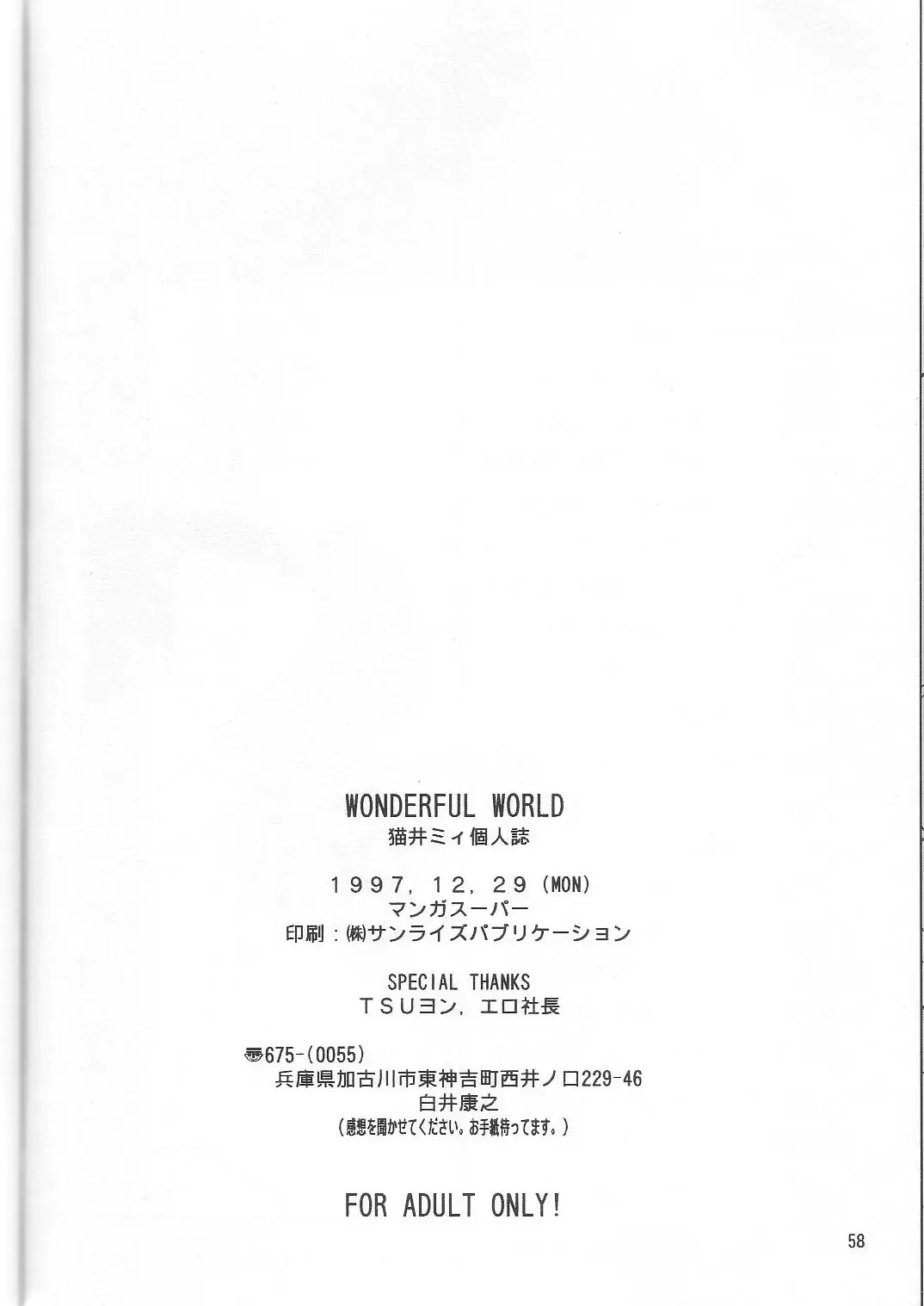 [Nekoi Mie] Wonderful World Fhentai - Page 57